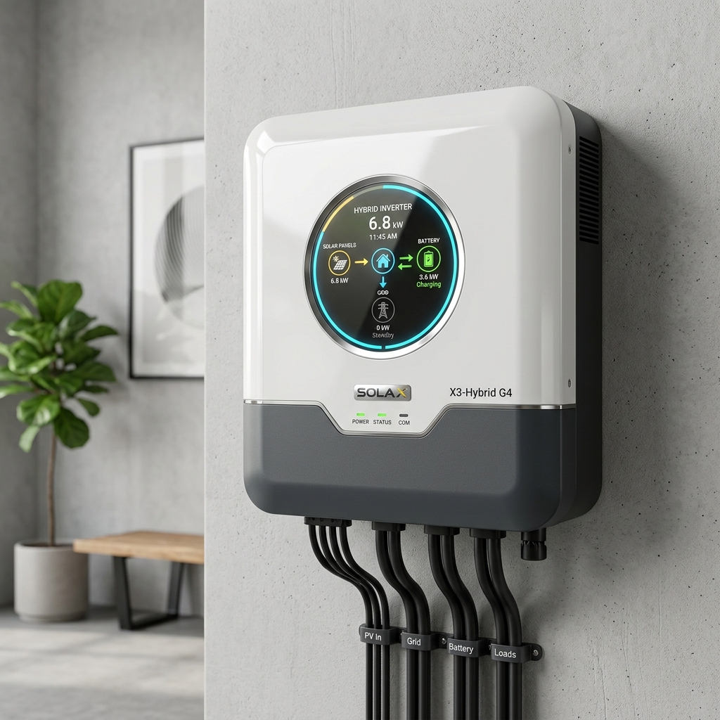 Voltaria VL-4200 Hybrid MPPT Solar Inverter